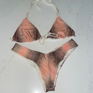 Snake Print Bikini